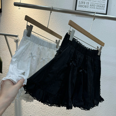 Lacey Border Mini Skirts